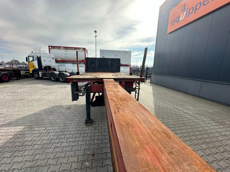 Platvorm/ Madelpoolhaagis Nooteboom OVB-65-04, 65TKG extendable (2x 770cm) trailer, 4x hydraulic steeringaxles, Belgium- trailer: pilt 18