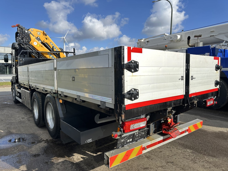 Madelveok/ Platvormveok, Kraanaga veoauto Volvo FMX 370 6x2 PRITSCHE 6M35 + KRAN EFFER 215/6S -*127.000km* - LIFT AXLE - DOUBLE WHEELS - I SHIFT - EURO 6 - BE PAPERS: pilt 7