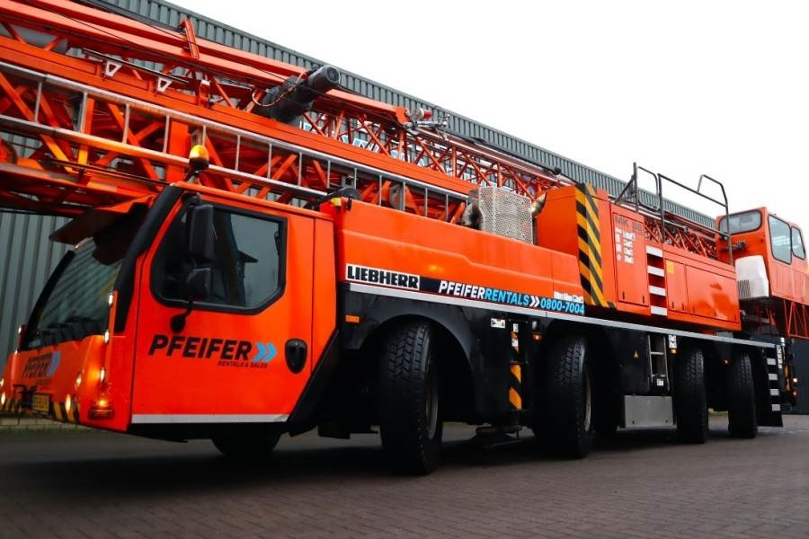 Tornkraana Liebherr MK88 Dutch vehicle registration, Valid inspection,: pilt 10