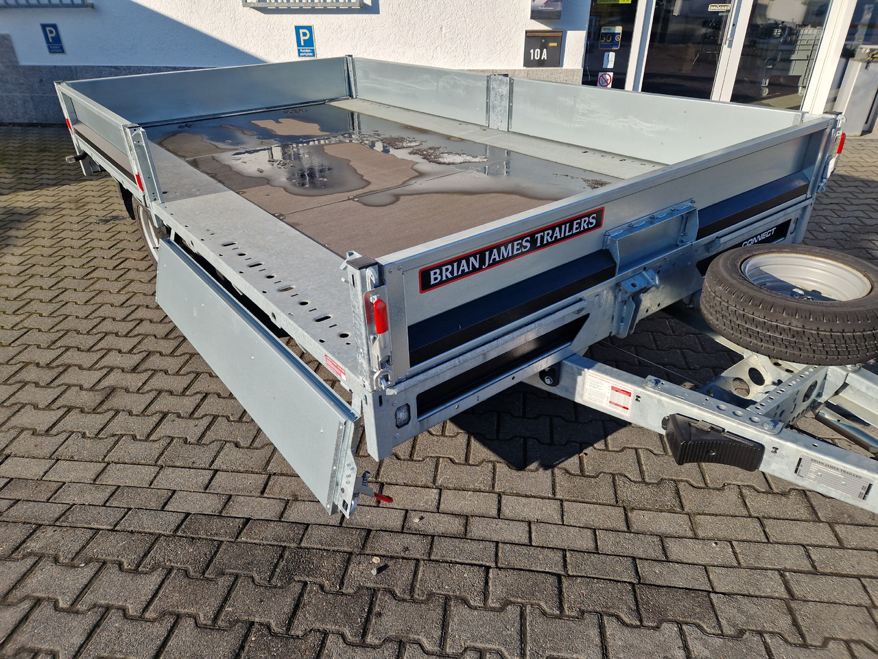 Platvormhaagis/ Madelhaagis Brian James Trailer Connect 360x215x30cm Blackline Bordwände LED 12" (L) 3500kg: pilt 13