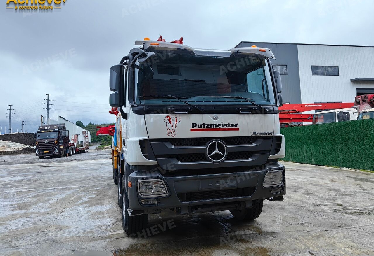 Betoonipump PUTZMEISTER Mercedes-Benz Actros 4141 concrete pumpM42-4R 170 m³【ACHIEVE】TOP CONDITION!!!: pilt 14