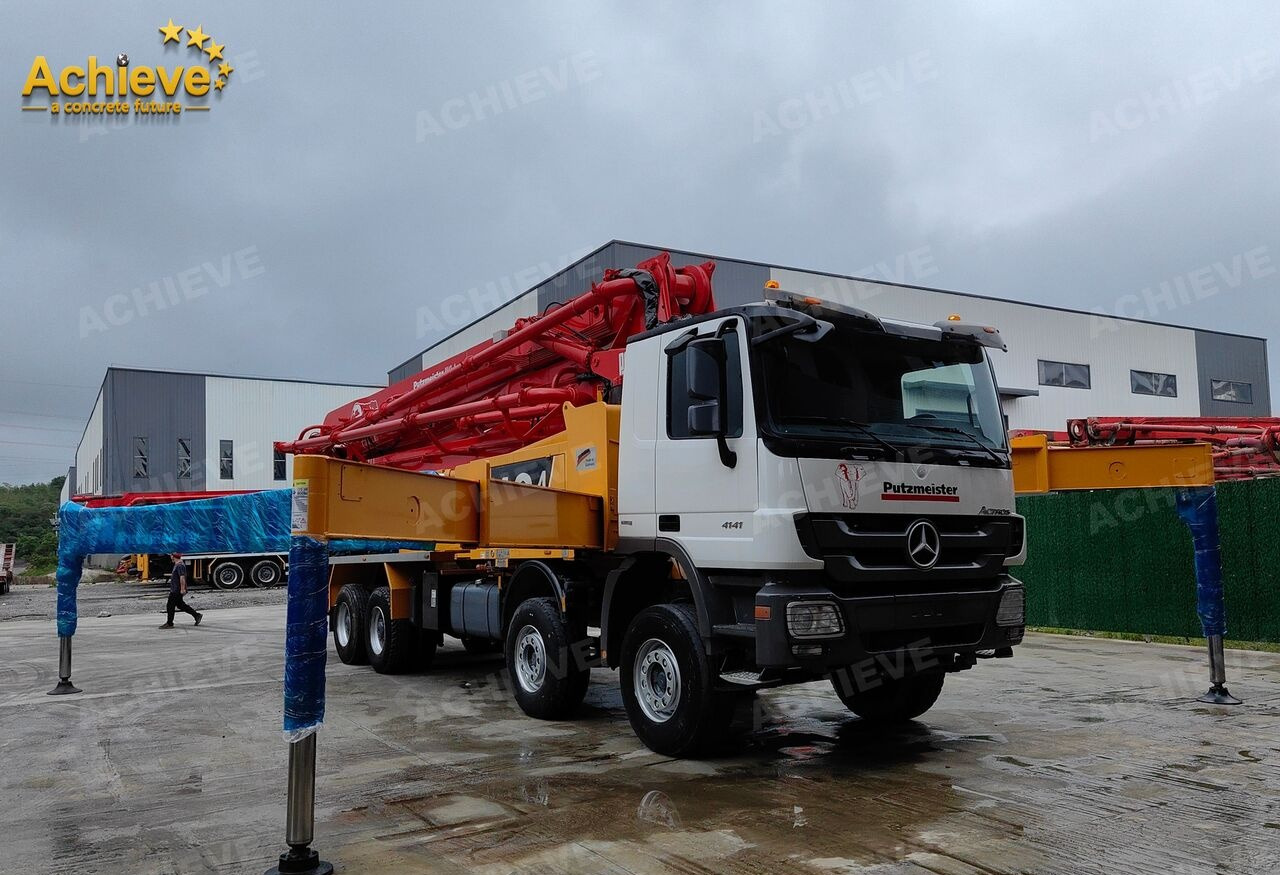 Betoonipump PUTZMEISTER Mercedes-Benz Actros 4141 concrete pumpM42-4R 170 m³【ACHIEVE】TOP CONDITION!!!: pilt 15