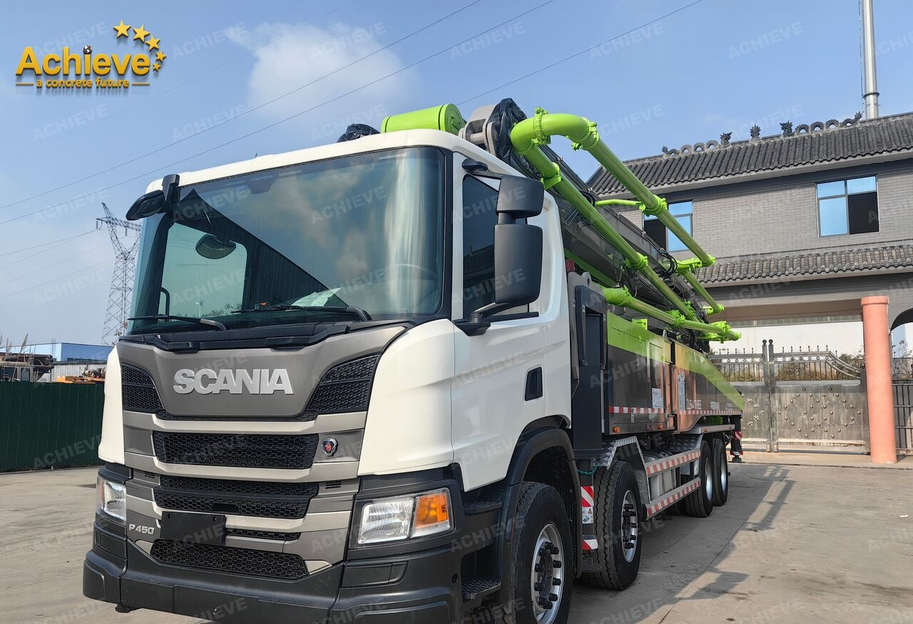 Betoonipump ZOOMLION ZOOMLION 2019 ZOOMLION 56X-6RZ 56M Scania P450 8x4【ACHIEVE】TOP CONDITION!!!: pilt 25