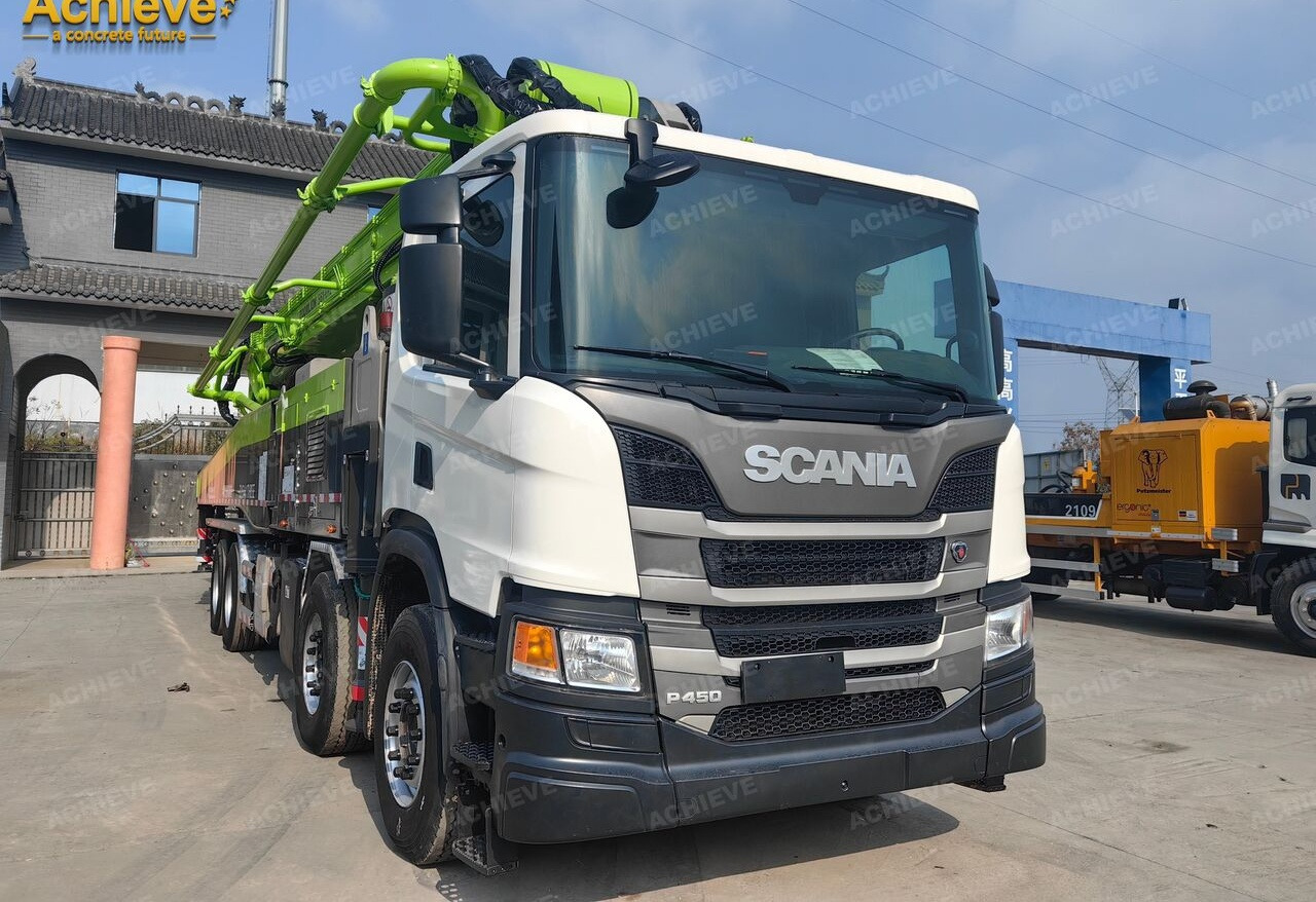 Betoonipump ZOOMLION ZOOMLION 2019 ZOOMLION 56X-6RZ 56M Scania P450 8x4【ACHIEVE】TOP CONDITION!!!: pilt 24