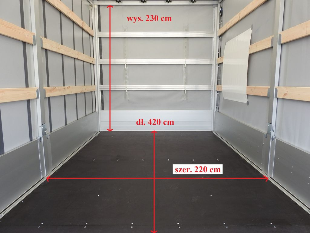 Uus Tent tarbesõiduk Ford TRANSIT PRITSCHE PLANE 8 PALETTEN AUFZUG A/C: pilt 12