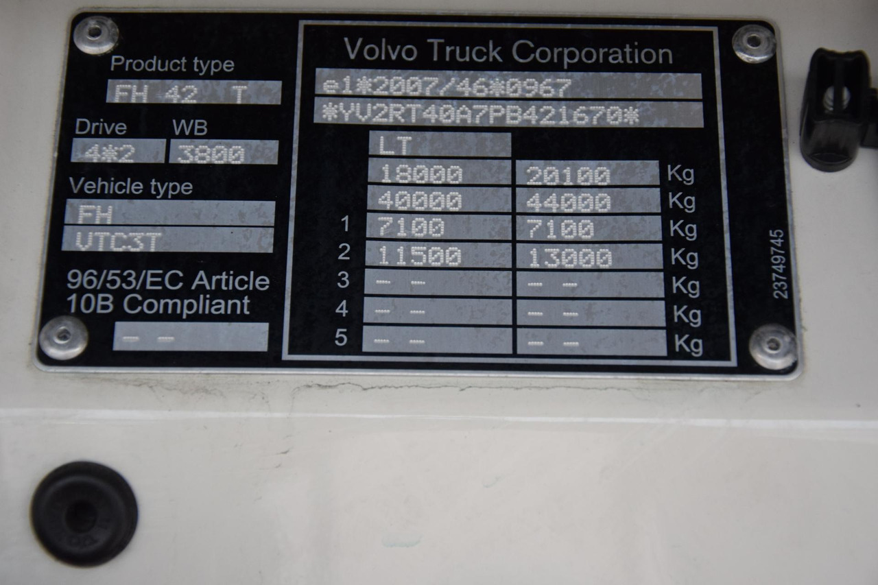 Sadulveok Volvo FH 500 Globetrotter XL: pilt 17