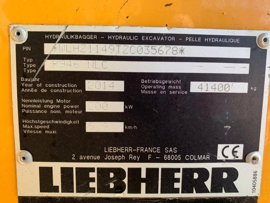 Lintekskavaator Liebherr R 946 LC: pilt 10