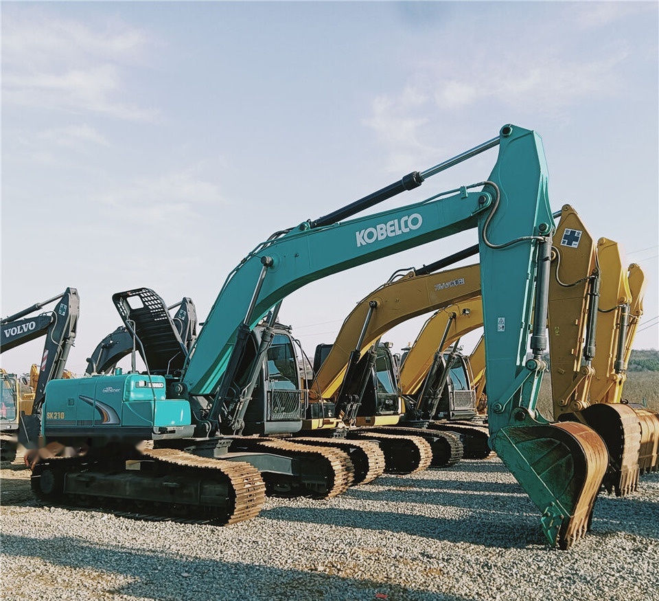 Lintekskavaator Kobelco SK210: pilt 6