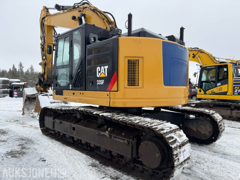 2018 Cat 335 FLCR GRAVEMASKIN, TILTROTATOR, 2 SKUFFER, SENTRALSMØRING, DIESEVARMER, GPS, HAMMERGLASS liising 2018 Cat 335 FLCR GRAVEMASKIN, TILTROTATOR, 2 SKUFFER, SENTRALSMØRING, DIESEVARMER, GPS, HAMMERGLASS: pilt 11