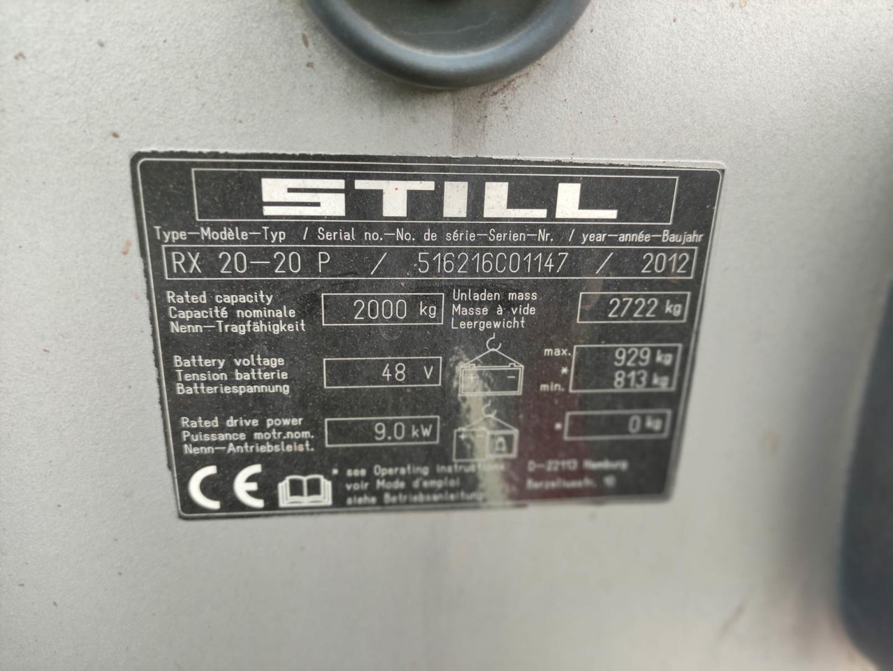 Elektritõstuk Still RX20-20 P: pilt 6