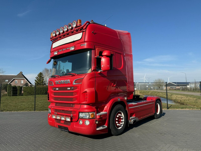 Sadulveok Scania R560 V8 RETARDER, FULL SPOILER, STEEL/AIR, LEATHER, 2 TANKS.: pilt 10