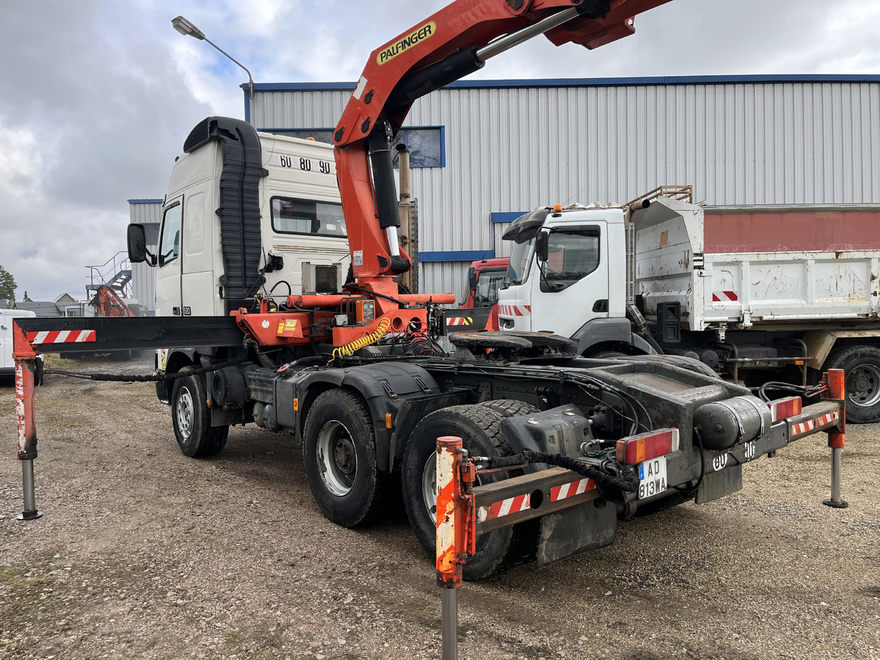 Sadulveok Volvo FH16 tracteur 6x4 grue Palfinger PK32080: pilt 15