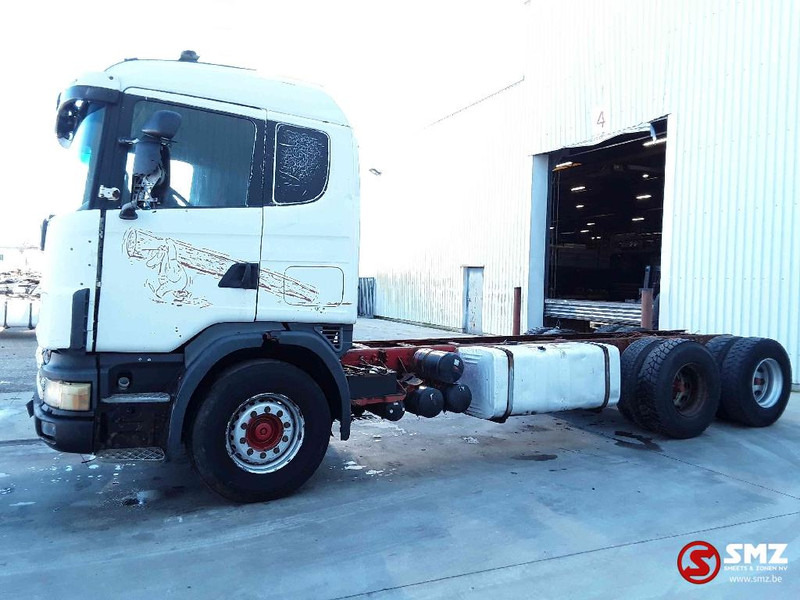 Kabiinišassiiga veoauto Scania 164 580 6x4: pilt 6