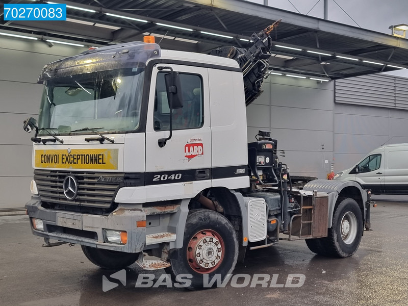 Mercedes-Benz Actros 2040 Actros 4X4 Manual 4x4 Big-Axle Full-Steel Hiab 1660-5 Kran 4x Stabilizers liising Mercedes-Benz Actros 2040 Actros 4X4 Manual 4x4 Big-Axle Full-Steel Hiab 1660-5 Kran 4x Stabilizers: pilt 11