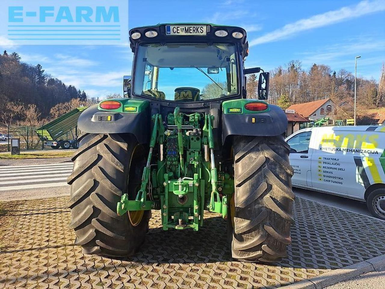 Traktor John Deere 6155r: pilt 6