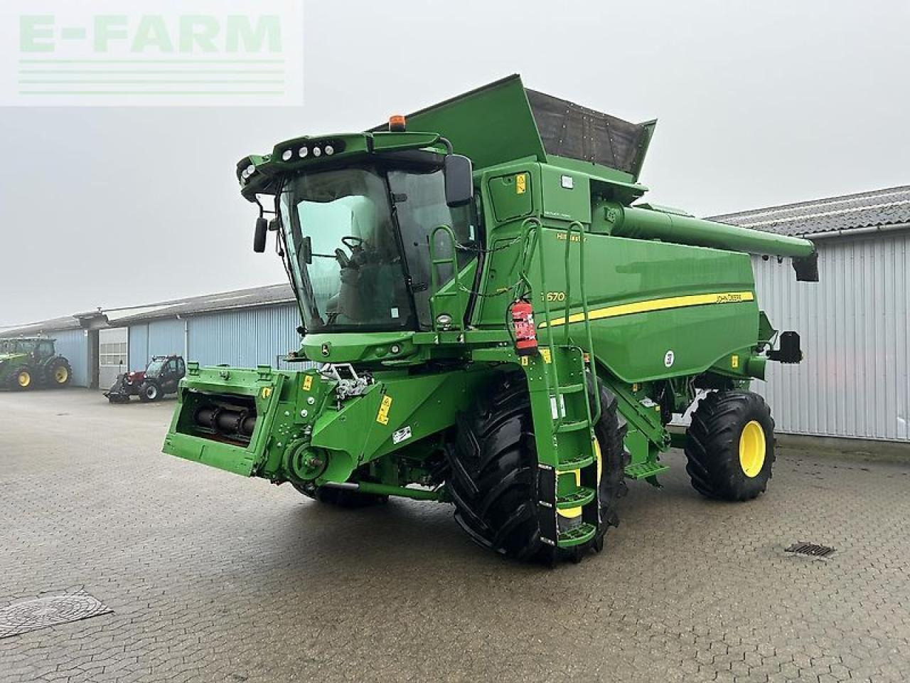 Kombain John Deere t670: pilt 8