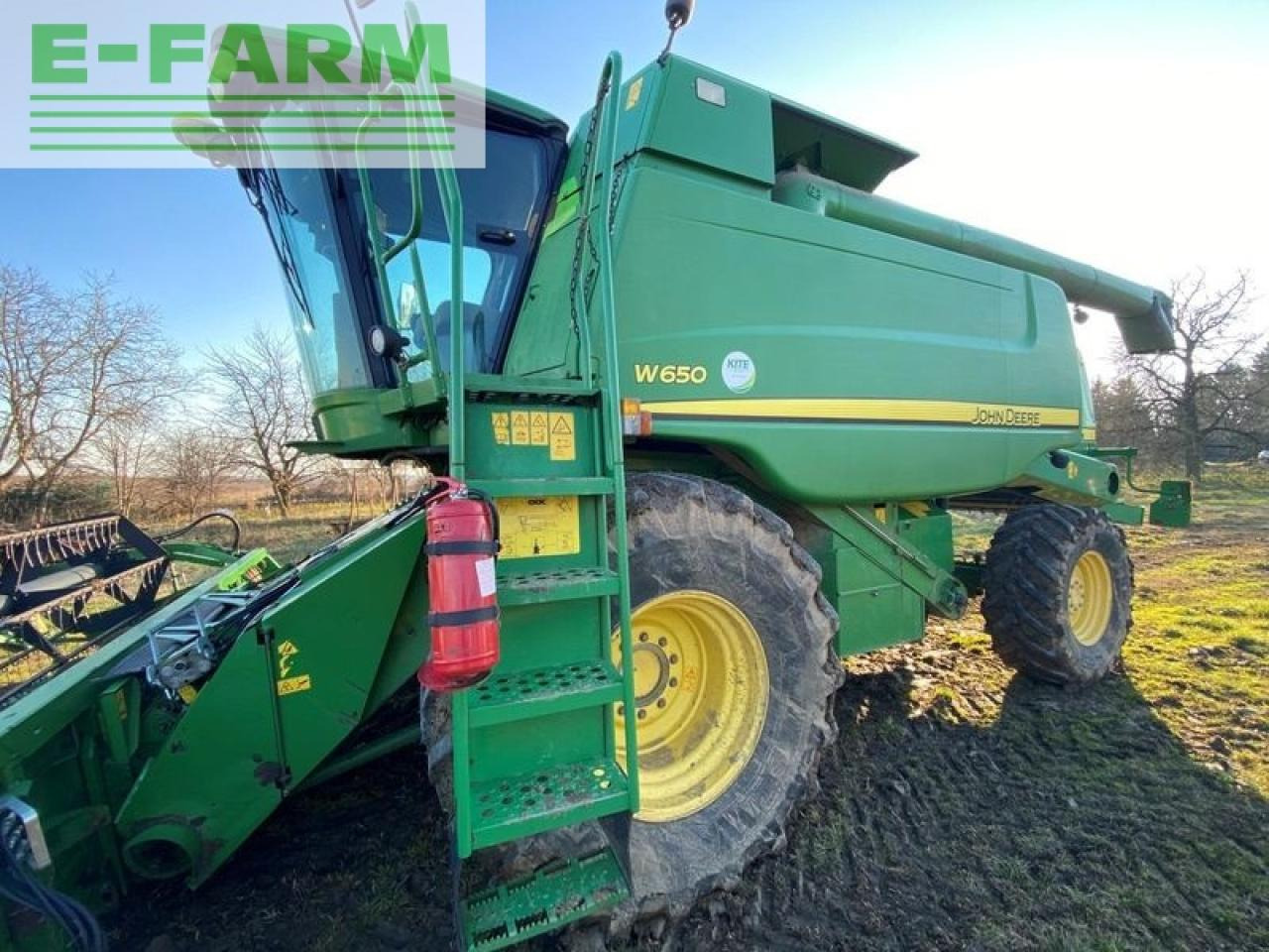 Kombain John Deere w650: pilt 8