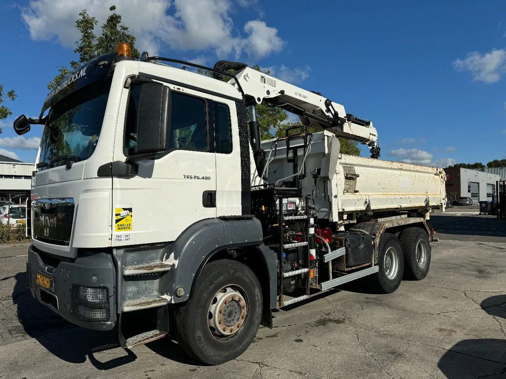 Kraanaga veoauto, Kallurauto MAN TGS 26.400 6X4 HIAB 166D + REMOTE CONTROL + 2 WA: pilt 12