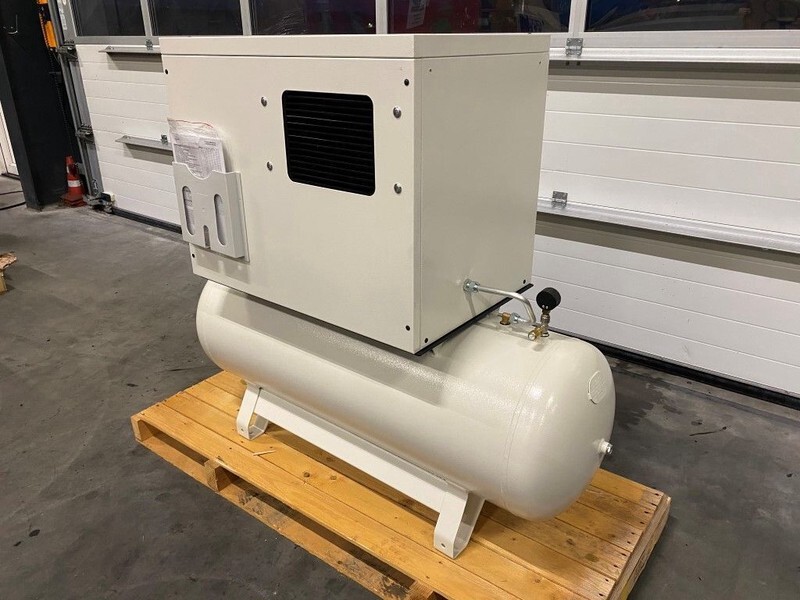 Uus Õhukompressor Fiac NewSilver 5.5 / 200 Silent 4 kW 450 L / min 10 Bar Elektrische Schroefcompressor met ketel: pilt 6