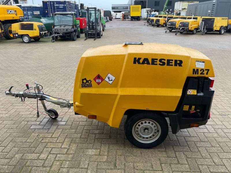 Õhukompressor Kaeser M27 Kubota 2,7 m3 / min 7 Bar 18 kW Mobiele Silent Diesel Compressor: pilt 7