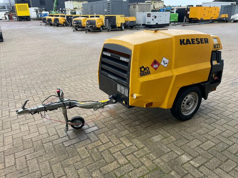 Õhukompressor Kaeser M27 Kubota 2,7 m3 / min 7 Bar 18 kW Mobiele Silent Diesel Compressor: pilt 9