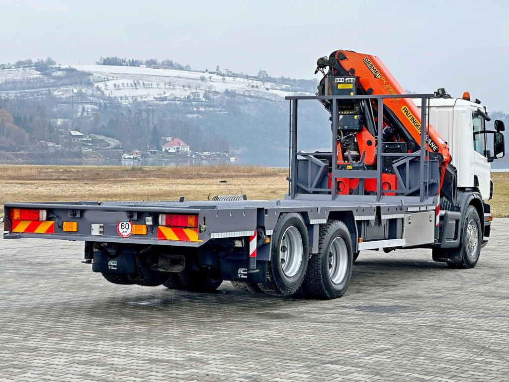 Kraanaga veoauto, Madelveok/ Platvormveok Scania P 420* PLATFORM 6,80m * PK 29002+FUNK * TOP: pilt 8