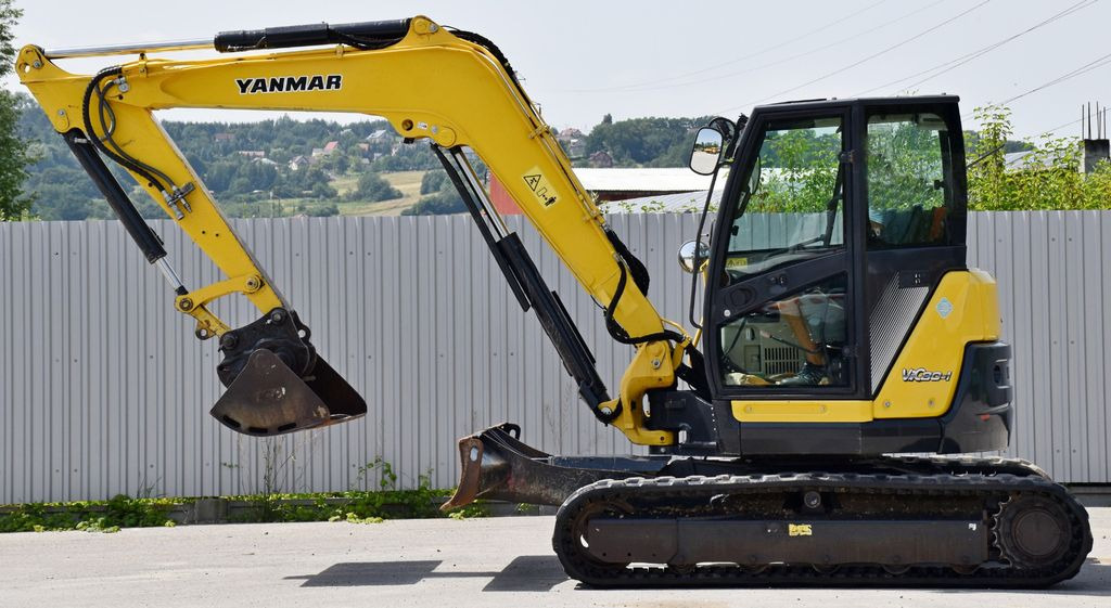 Ratastel ekskavaator Yanmar VI0 80 - 1A * Raupenbagger * TOPZUSTAND: pilt 6