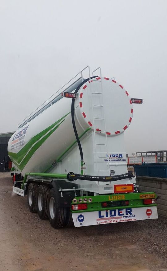 Uus Tsistern poolhaagis transporditavad ained tsement LIDER 2024 NEW 80 TONS CAPACITY FROM MANUFACTURER READY IN STOCK: pilt 14