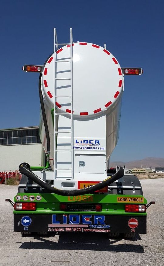 Uus Tsistern poolhaagis transporditavad ained tsement LIDER 2024 NEW 80 TONS CAPACITY FROM MANUFACTURER READY IN STOCK: pilt 6