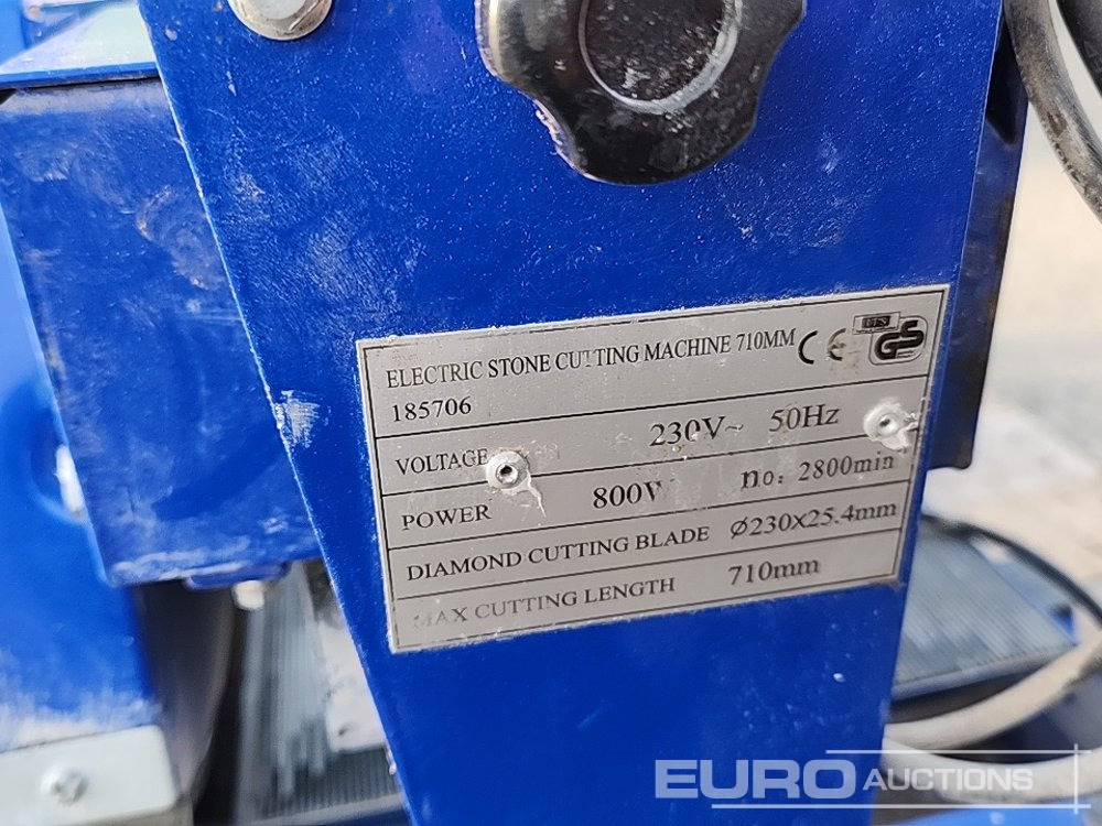 Ehitusseade Electric Stone Cutting Machine 710mm 230Volts: pilt 8