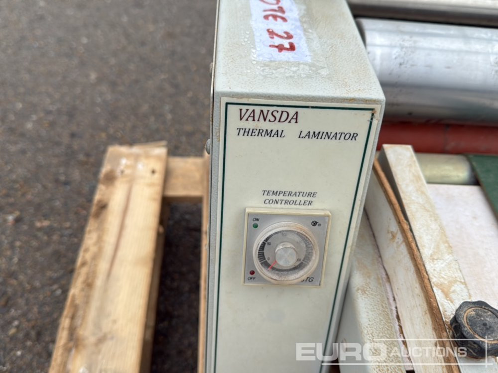 Ehitusseade Vansda Thermal Laminator 220Volts: pilt 6