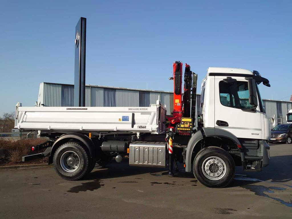 Uus Kallurauto, Kraanaga veoauto Mercedes-Benz Arocs 1832 KK 4x2 Kipper+Kran Fassi F120+Funk: pilt 6