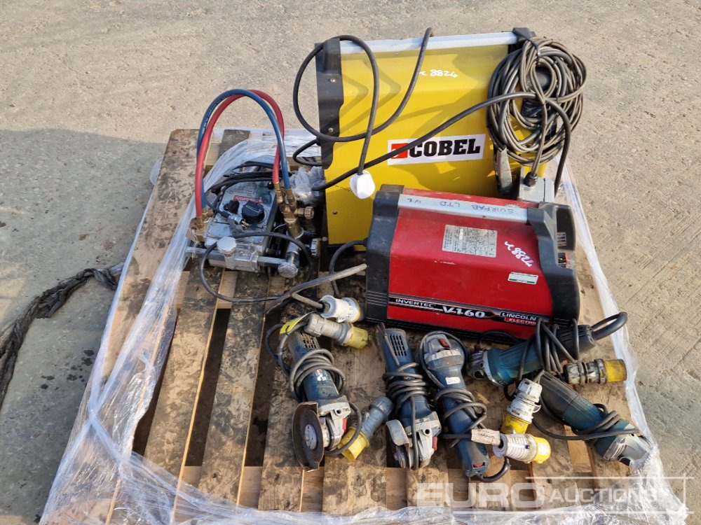 Ehitusseade Cobel Welder Generator, Invertec V160 Welder Generator, Makita 110 Volt Angle Grinder (5 of): pilt 6