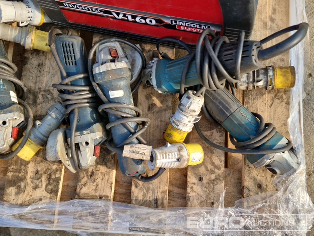 Ehitusseade Cobel Welder Generator, Invertec V160 Welder Generator, Makita 110 Volt Angle Grinder (5 of): pilt 9