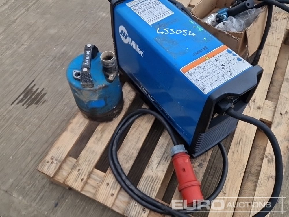 Ehitusseade Hydraulic Impact Wrench (2 of), Miller 415Volt Welder, Submersible Pump: pilt 14