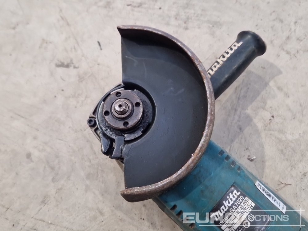 Ehitusseade Makita GA7200 180mm 110 Volt Angle Grinder: pilt 14