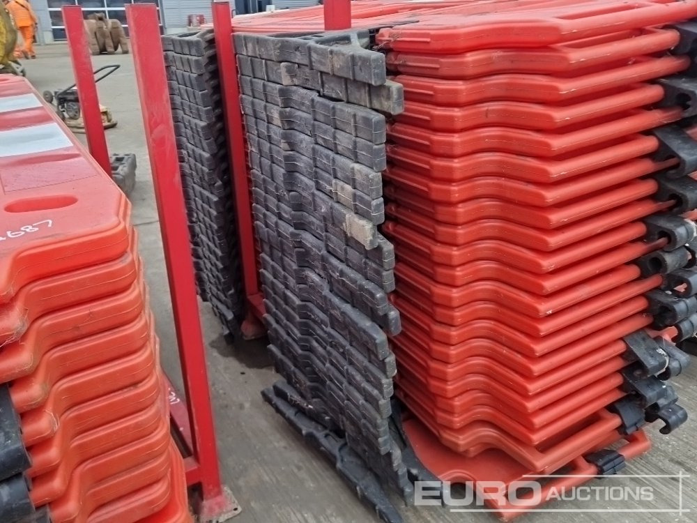 Ehitusseade Stillage of Plastic Pedestrian Fencing (3 of): pilt 15