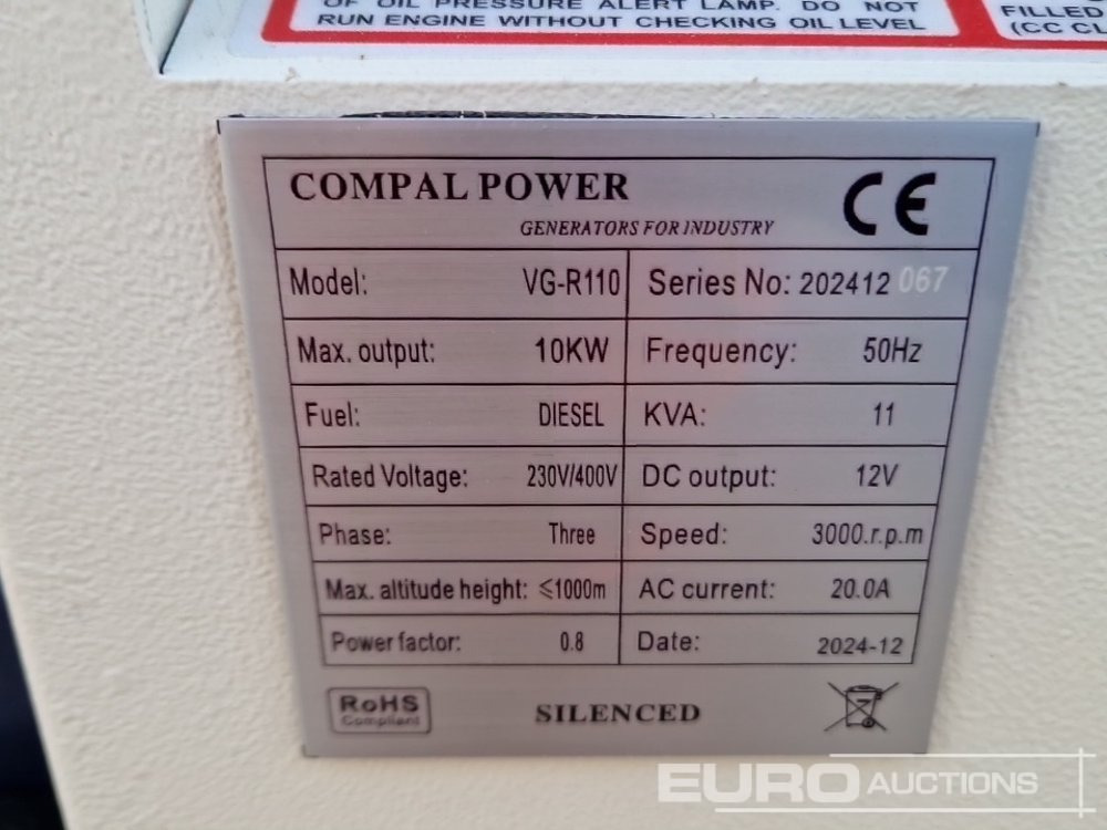 Generaatorikomplekt Unused 2024 Compal Power VG-R110: pilt 19