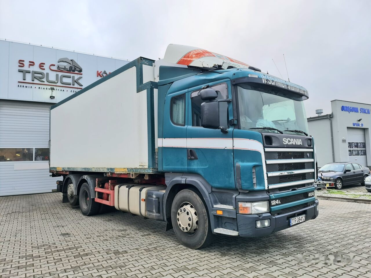 Külmutiga veoauto Scania 124.400 MANUAL PUMP ,6x2 BDF ,Manual , Steel /Air: pilt 1